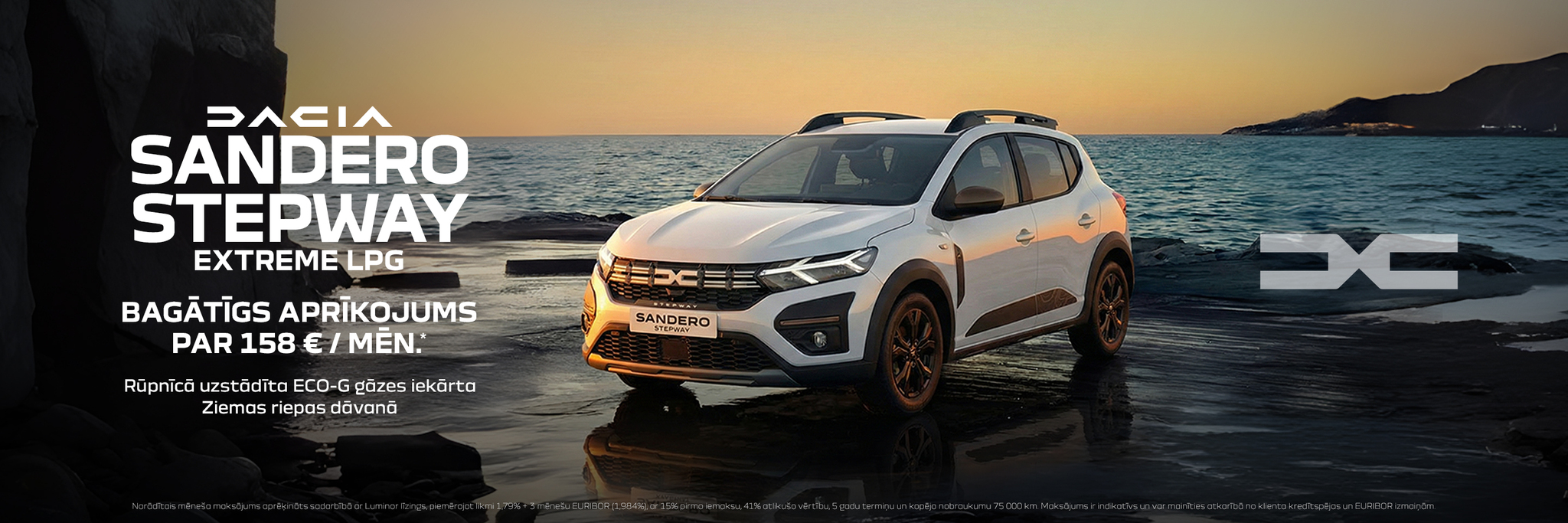 Sandero Stepway 158 EUR