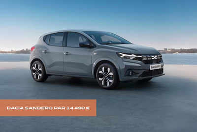 Dacia Sandero - tikai 14 490€