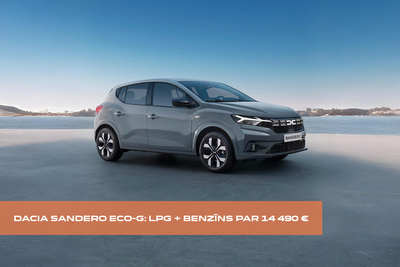 Dacia Sandero - tikai 14 490€
