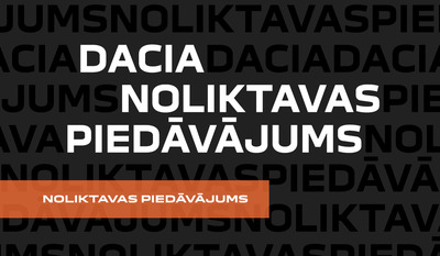 Dacia noliktavas piedāvājums