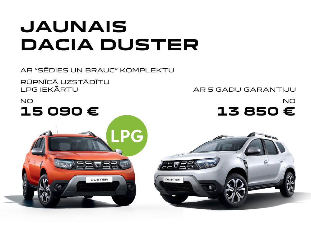 Dacia Duster NORDE akcija